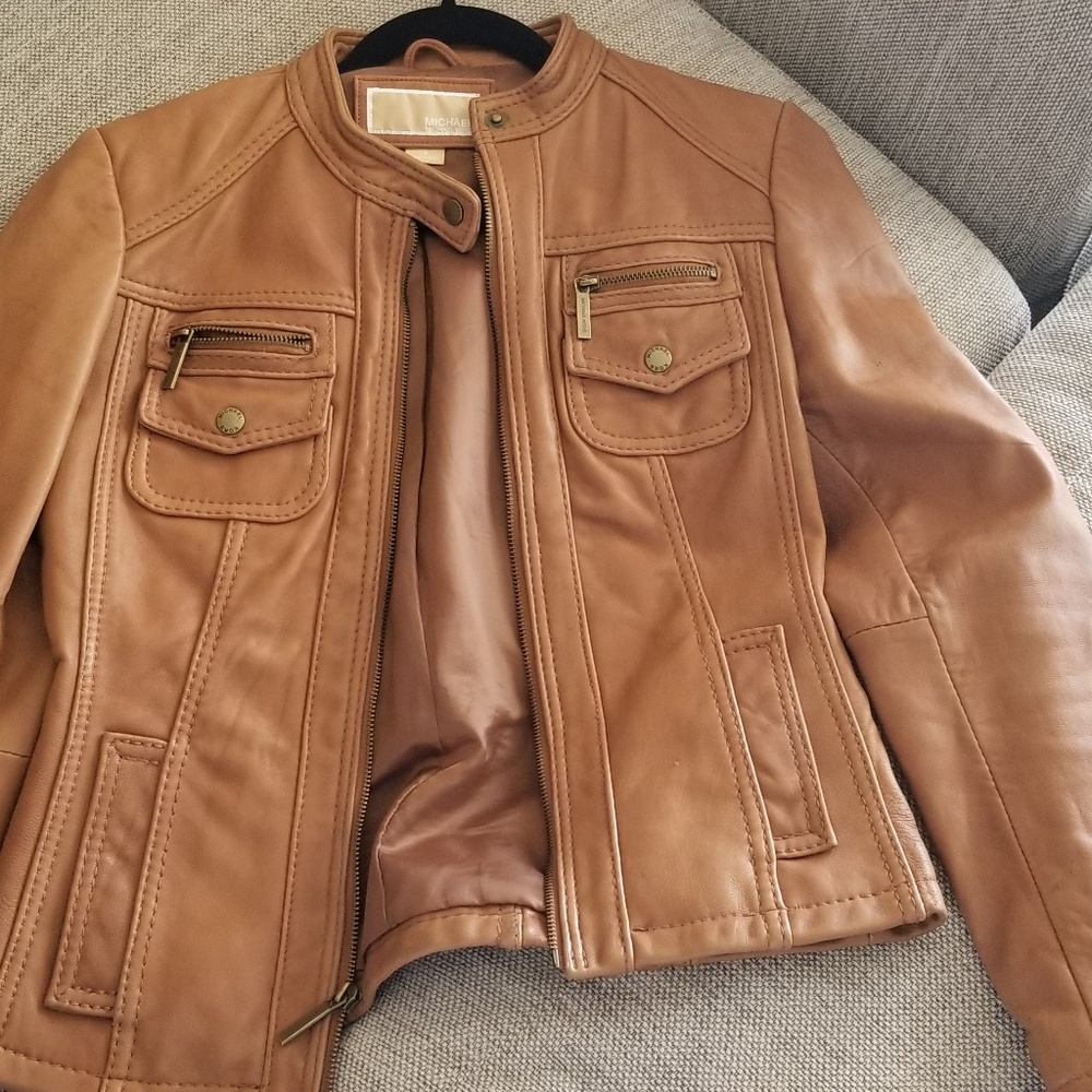 Michael Kors leather jacket